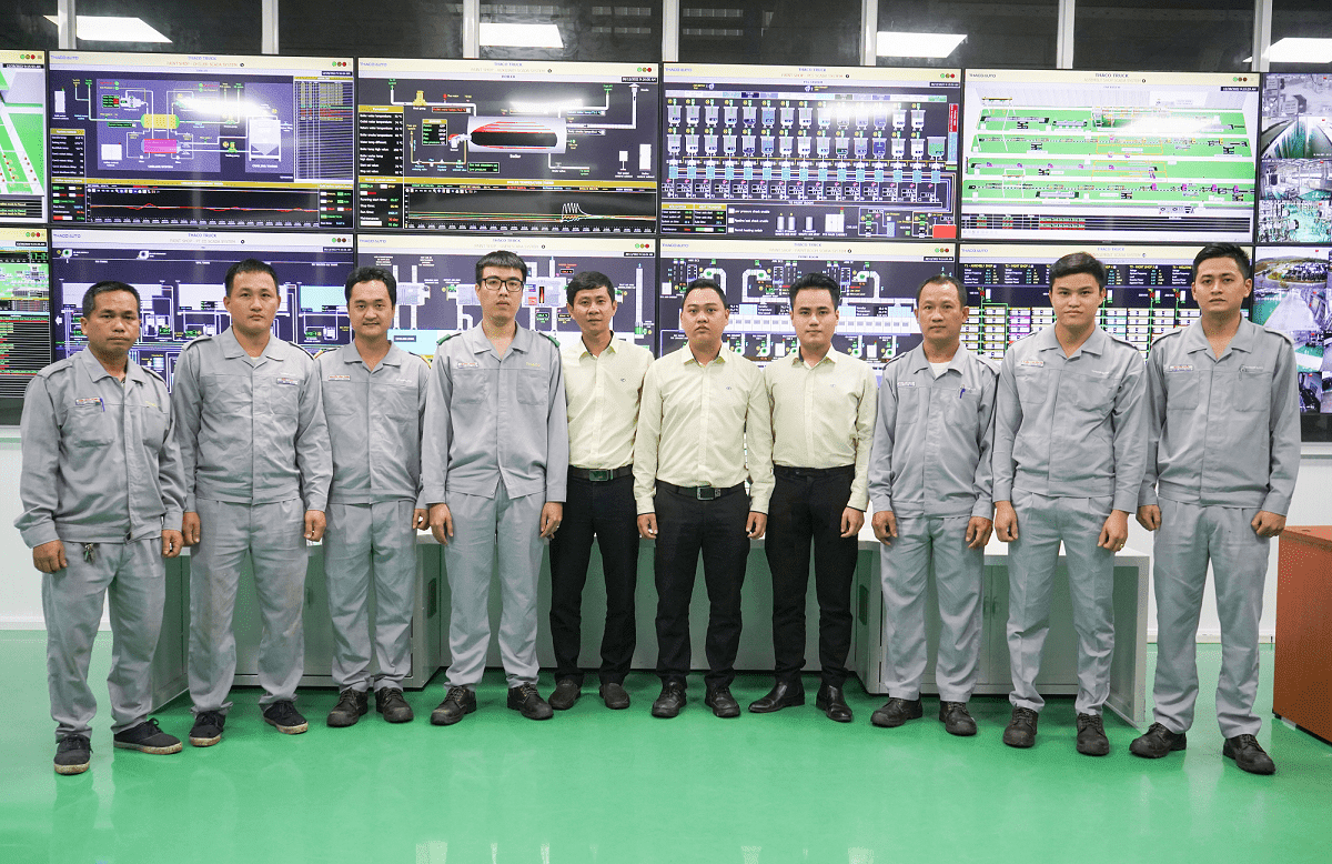 Nhà máy Tải THACO: Nghiên cứu và ứng dụng thành công Hệ thống SCADA chuyên biệt trong quản trị chuỗi sản xuất